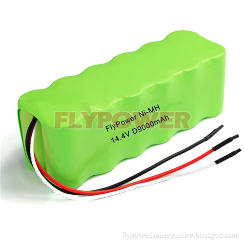Ni-MH Battery 14.4V D9000mAh Rechargeable Battery Pack (12S of FH-D9000)